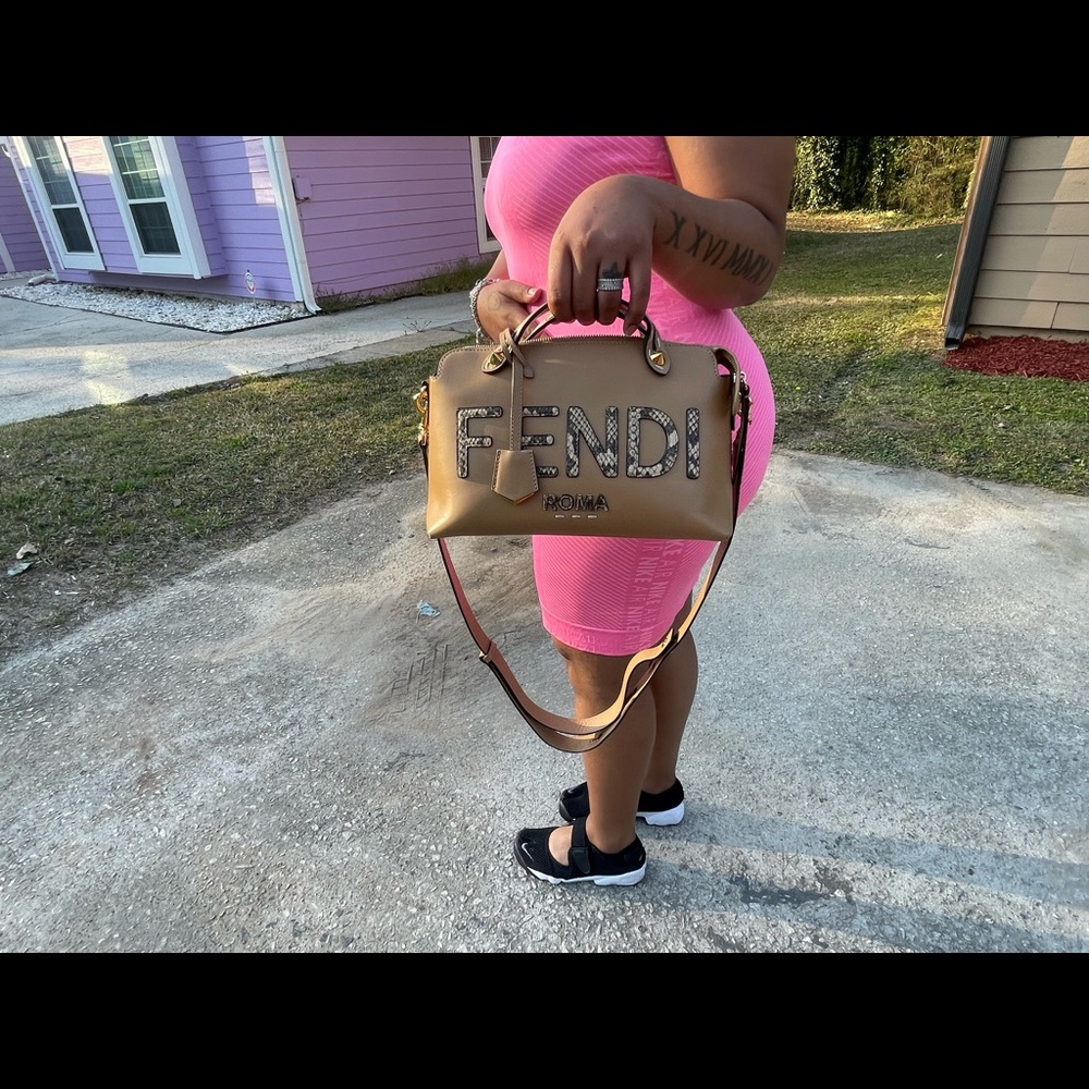 Fendi by the way medium leather satchel